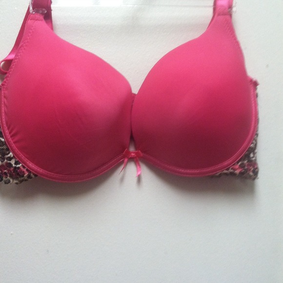 42D PINK/LEOPARD BRA NWOT