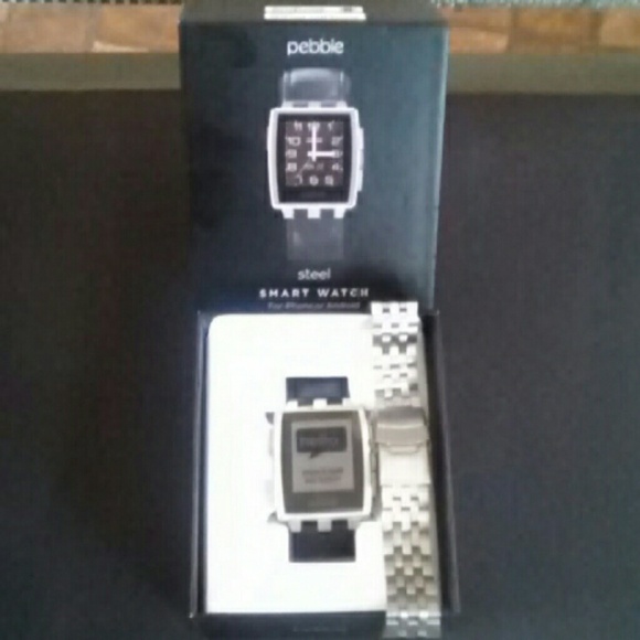 Pebble Steel Smart Watch