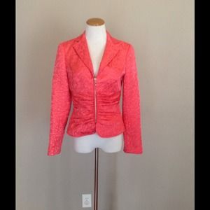 Coral jacket, NWOT