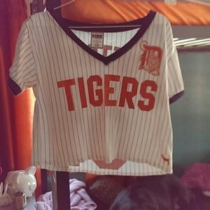 Detroit tigers crop top