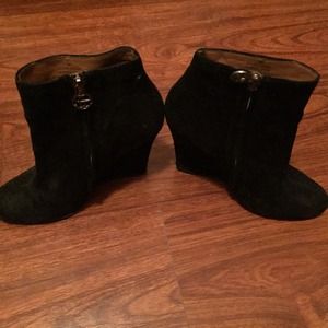 Sam Edelman suede wedge