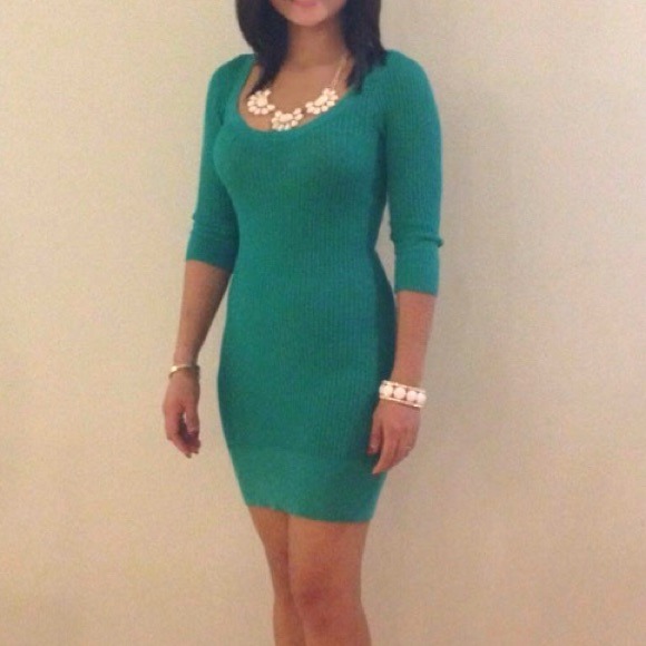 Bebe fitted sparkly dress