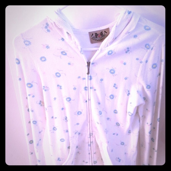 Flowered thermal Juicy jacket