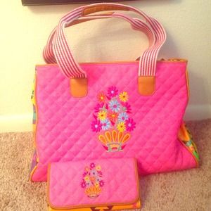 Consuela inspired Aztec purse and wallet