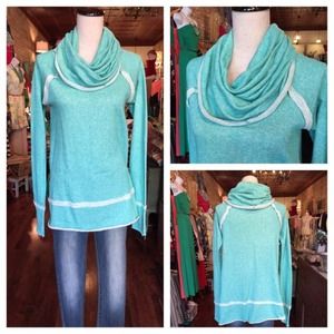 Mint French Terry Tunic Top!
