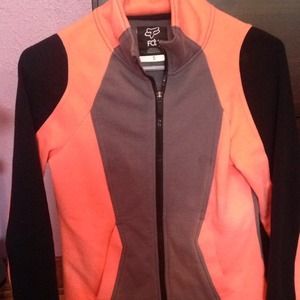 Fox zip up sweatshirt