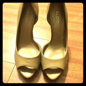 Aldo Peep-Toe Heels