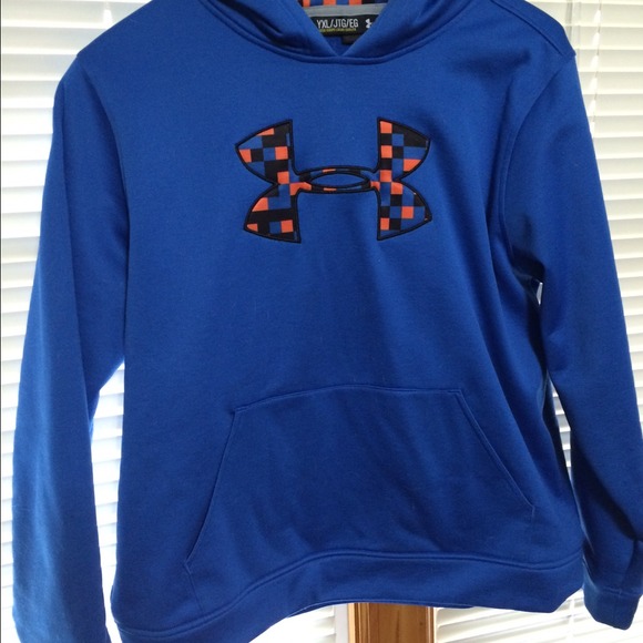 Under Armour royal blue youth hoodie