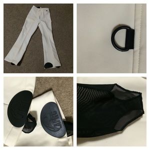 AFRC Womens White Ski/Snow Pants