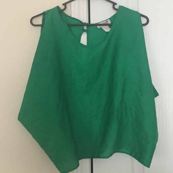 Shirt with open back