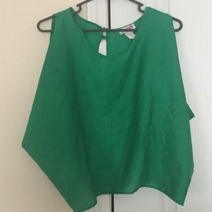 Shirt with open back