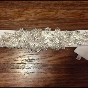 NEW Allure ivory wedding belt