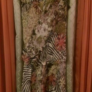 2pc skirt set nice for the summer polyester