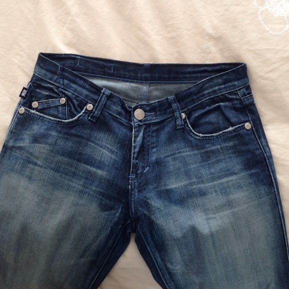 Original Rock & Republic Jeans sz 28 crystal bk