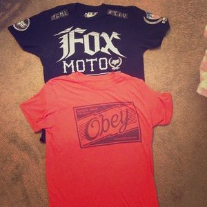 ❗️SALE❗️Mens Black Fox Tshirt