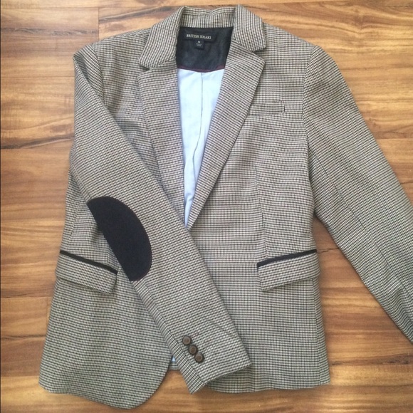 British khaki women's blazer