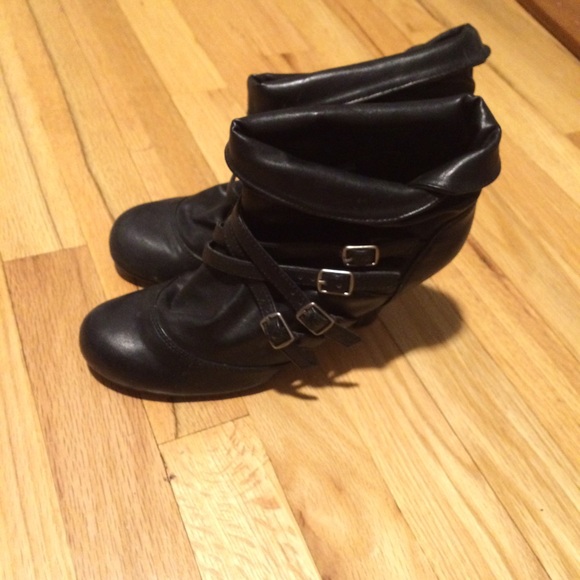 Black booties