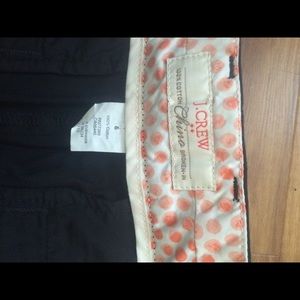 J crew black shorts