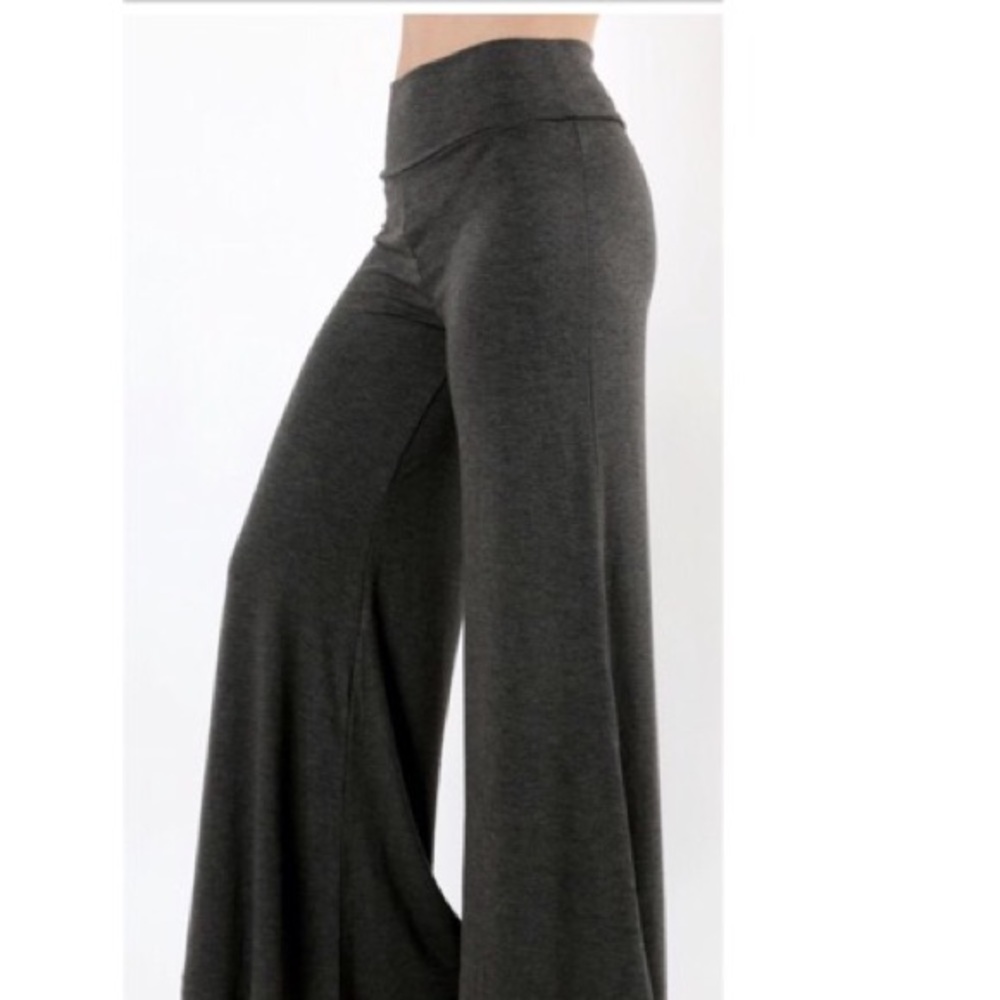 ✨LAST ONE✨Wide  leg fold waist pants - Picture 3 of 4