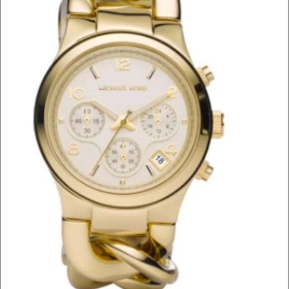 Michael Kors Women's Golden Twist Bracelet Watch