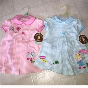 Bundle baby clothes.