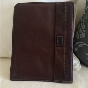 Fossil leather iPad case.