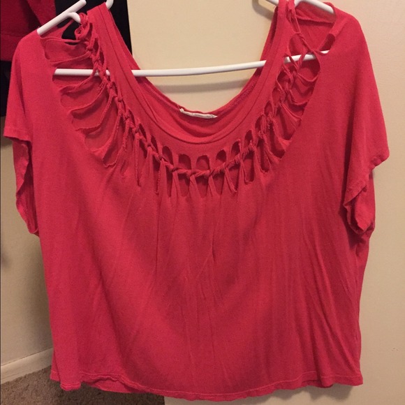 Lush oversized top