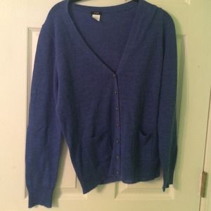 J crew cardigan