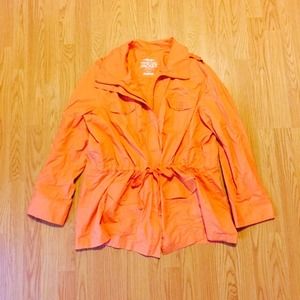 Orange Twill Jacket