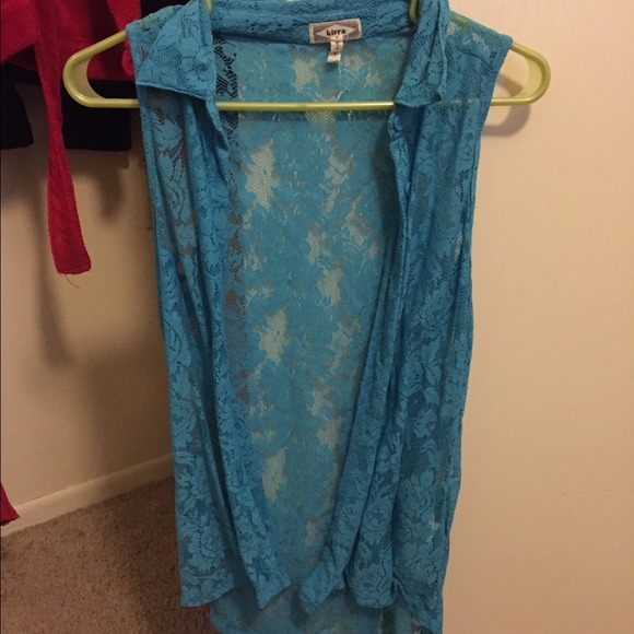 Kirra Blue Laced Vest💙