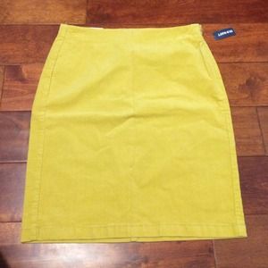 Old Navy Corduroy Pencil Skirt sz 4