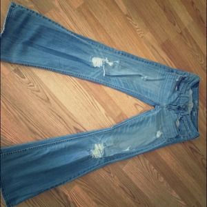 American eagle jeans size 0 stretch flair