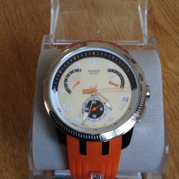 Orange swatch watch - Picture 1 of 4