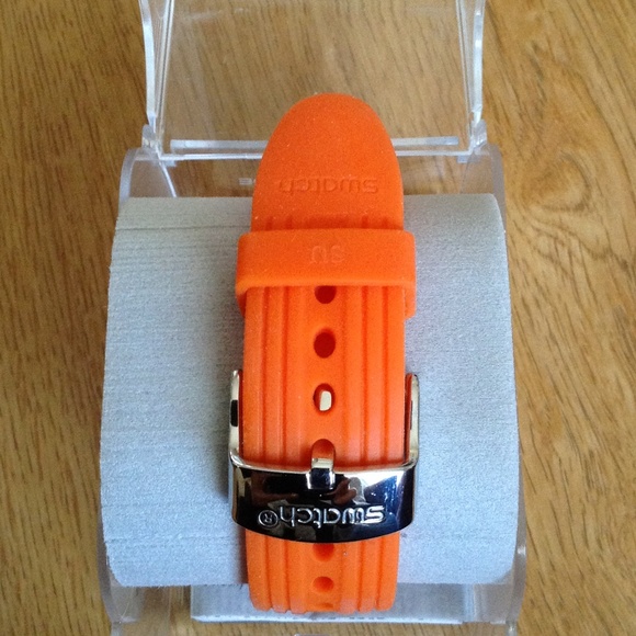 Orange swatch watch - Picture 3 of 4