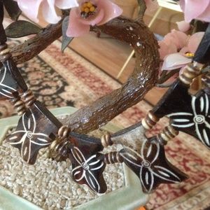 Antique yak bone NA necklace