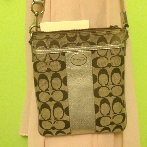 Coach cross body purse