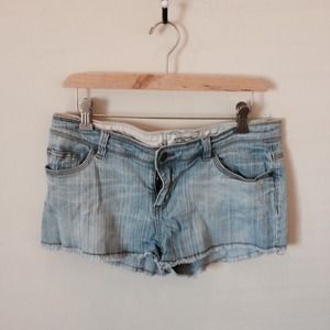 Light Wash Denim Shorts
