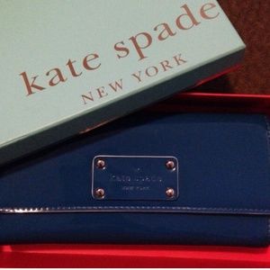 Kate spade blue wallet