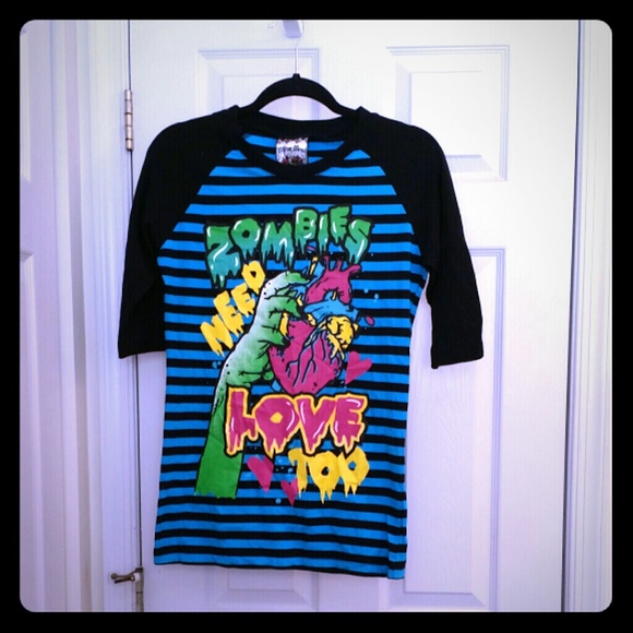 Zombie baseball T-shirt
