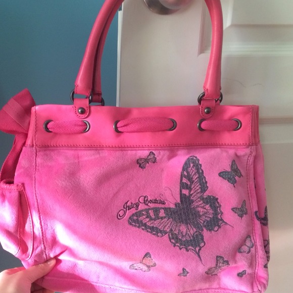 Pink authentic juicy couture bag