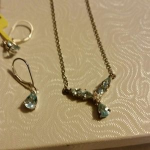 Necklace and earrings set