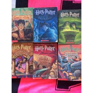 1-6 Harry Potter books
