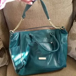 Steve Madden teal handbag