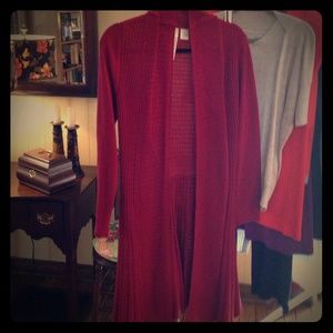 Red sweater size medium