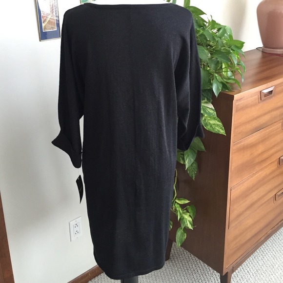 Fever Black Sequin Dress - Picture 2 of 4