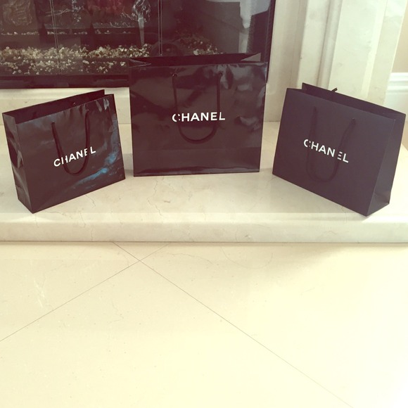 3 chanel gift bags