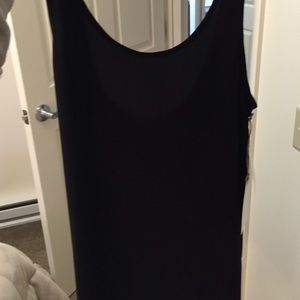 Black leith dress