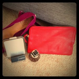 Leather Gap Wristlet