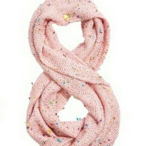 Betsey Johnson 'hide and sequins' infinity scarf