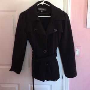 Black winter coat
